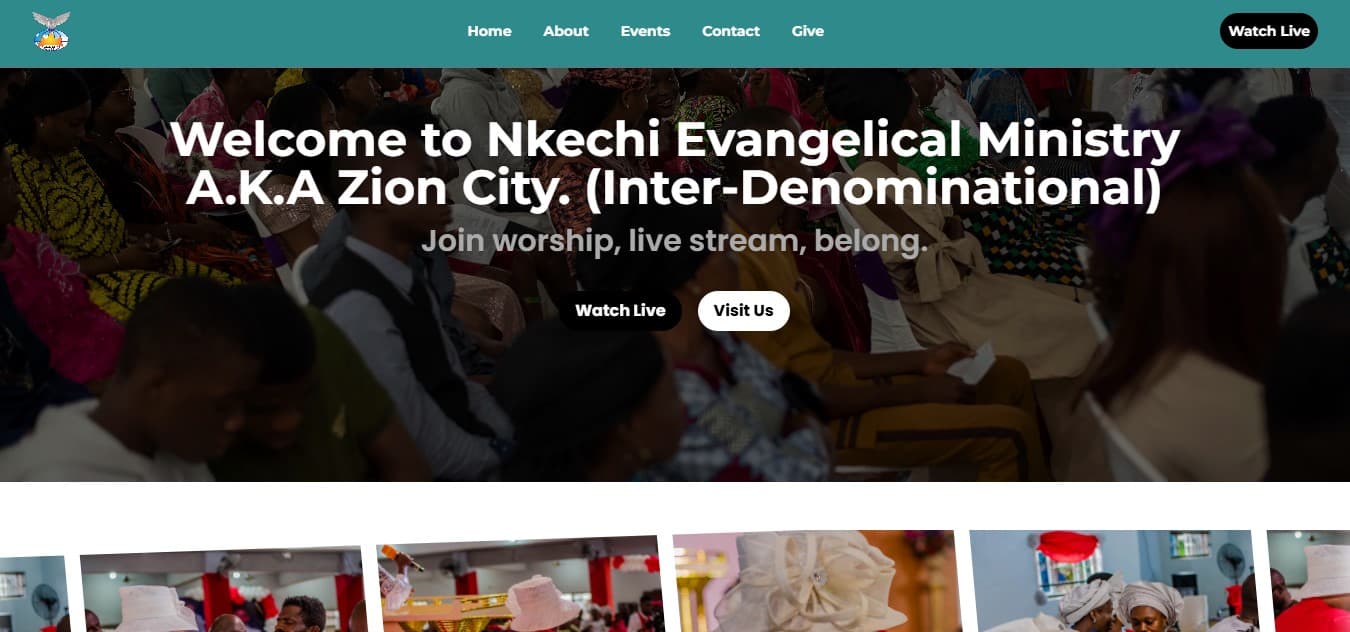 Nkechi Evangelical Ministry Website