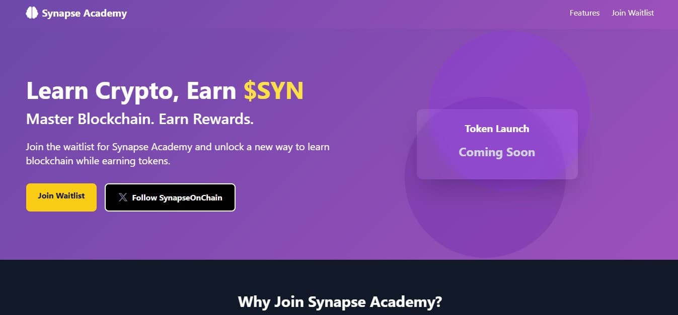 Synapse Academy Waitlist