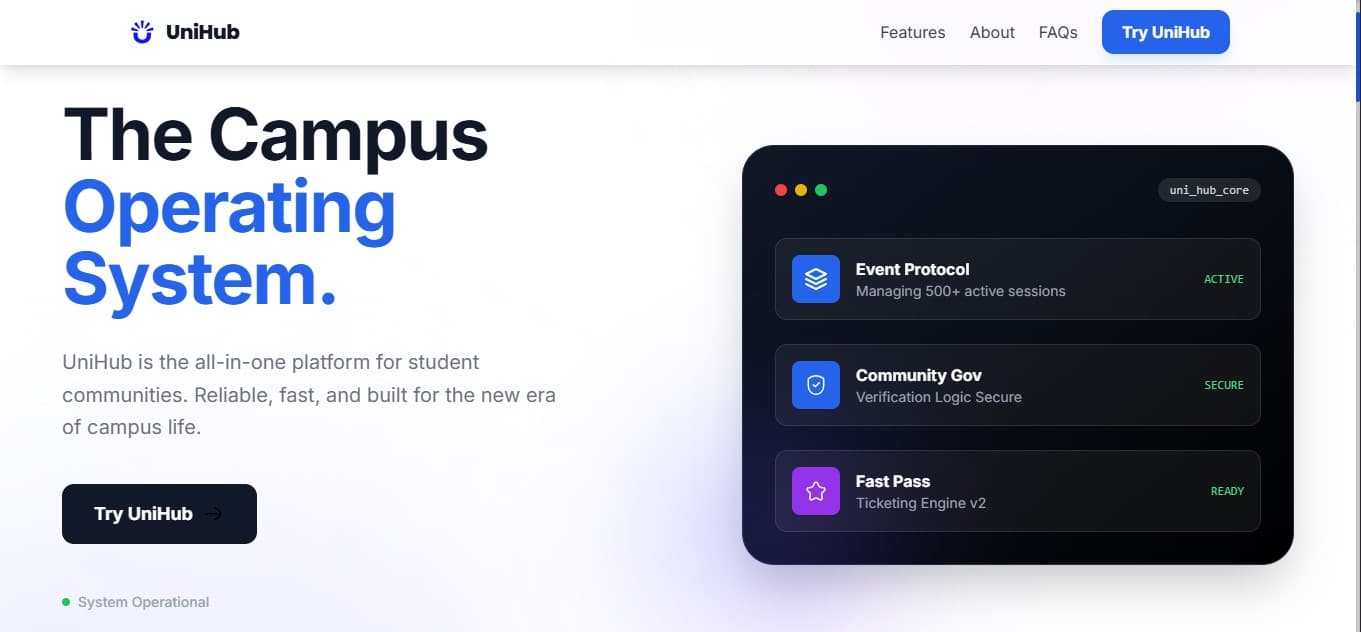 Unihub Web-Application