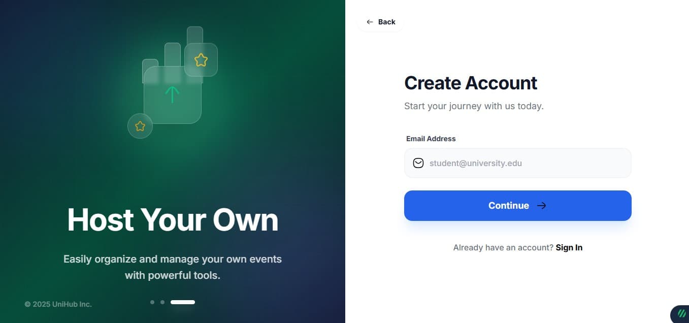 UniHub - Discover & Create University Events screenshot 3
