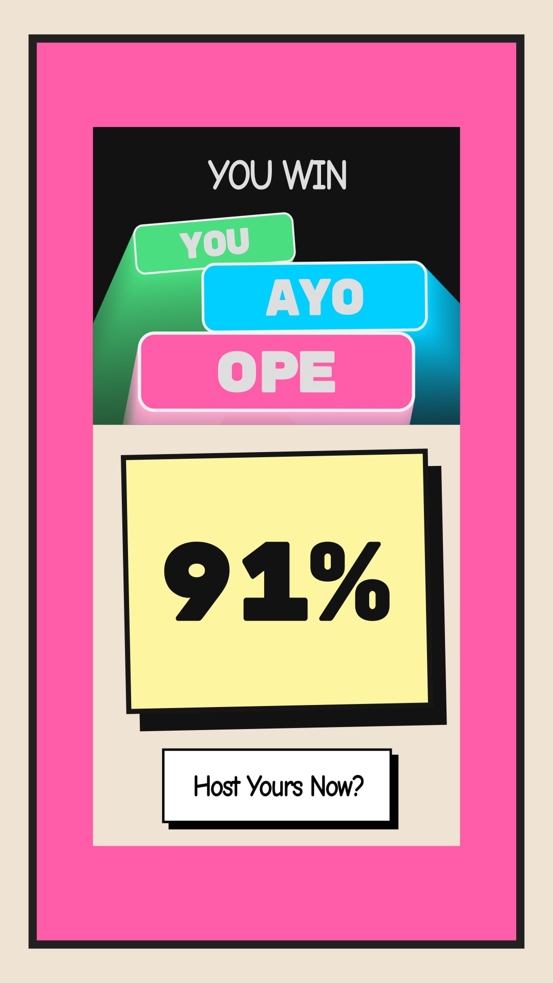 Cheerz.fyi Game Motion Graphics Ad frame 5